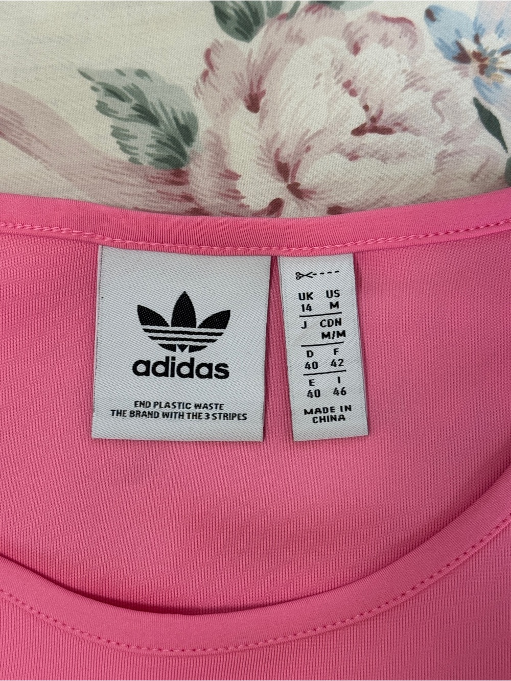 Adidas Originals Trefoil Pink Matching Set Barbie Pink Size M - Picture 4 of 9